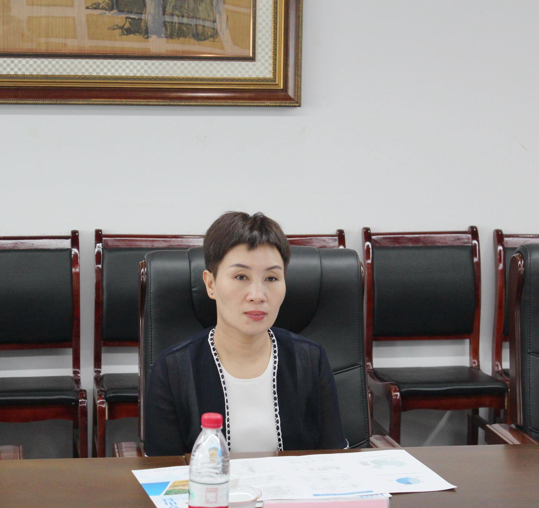 河南省信阳市罗山县人民政府副县长吴晓玲一行莅临重庆市树德科技有限